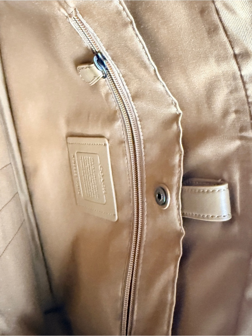 Coach Yellow Pebbled Leather Laptop Brief - Picture 7 of 16